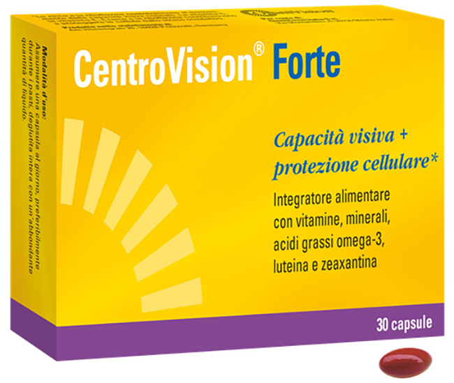 CENTROVISION FORTE 30 CAPSULE - Farmadillo