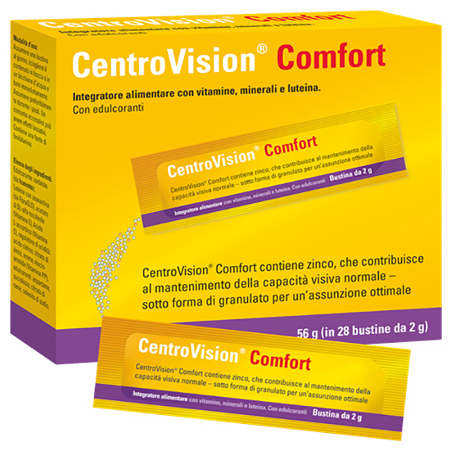 CENTROVISION COMFORT 28 BUSTINE GUSTO ARANCIA - Farmadillo