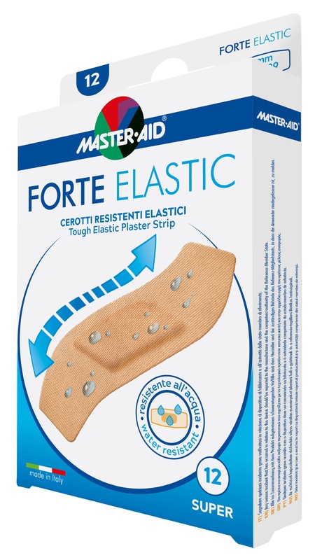 CEROTTO MASTER-AID ELASTIC SUPER 12 PEZZI - Farmadillo
