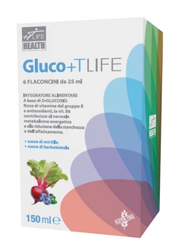 GLUCO+TLIFE 6 FLACONCINI X 25 ML - Farmadillo