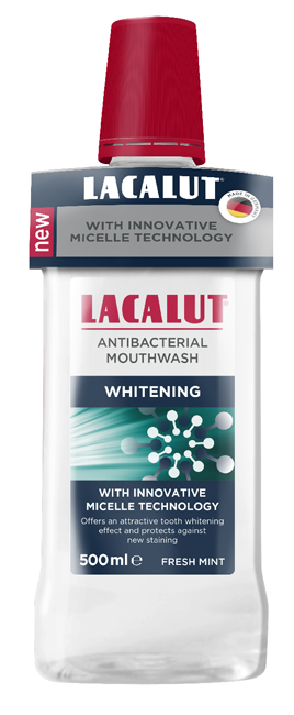 LACALUT COLLUTORIO MICELLARE WHITENING 500 ML - Farmadillo