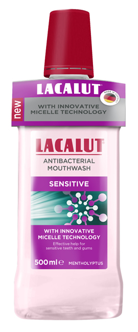 LACALUT COLLUTORIO MICELLARE SENSITIVE 500 ML - Farmadillo