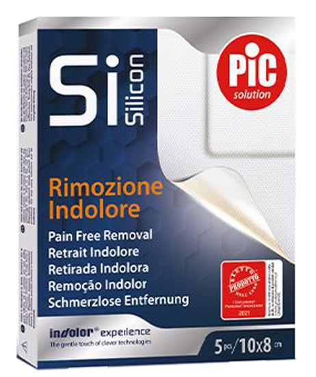 CEROTTO PIC POSTOP SILICONE 5X7 5 PEZZI - Farmadillo