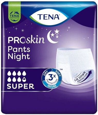 PANNOLONE PULL UP NOTTE TENA PANTS NIGHT M 10 PEZZI - Farmadillo