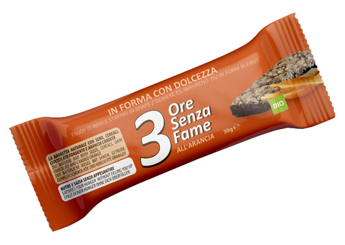 RILEVO 3 ORE SENZA FAME ARANCIA BARRETTA BIOLOGICO 30 G - Farmadillo
