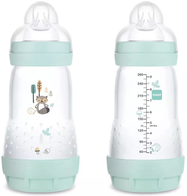 MAM BIBERON EASY START 260 ML 2+ TETTARELLA 2 MASCHIO 2 PEZZI - Farmadillo