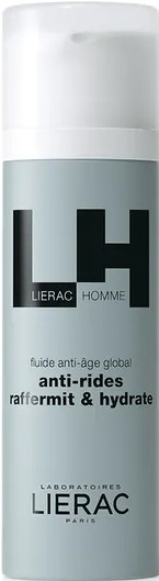 LIERAC HOMME FLUIDO ANTI ETA' GLOBALE 50 ML - Farmadillo