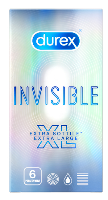PROFILATTICO DUREX INVISIBLE XL 6 PEZZI - Farmadillo