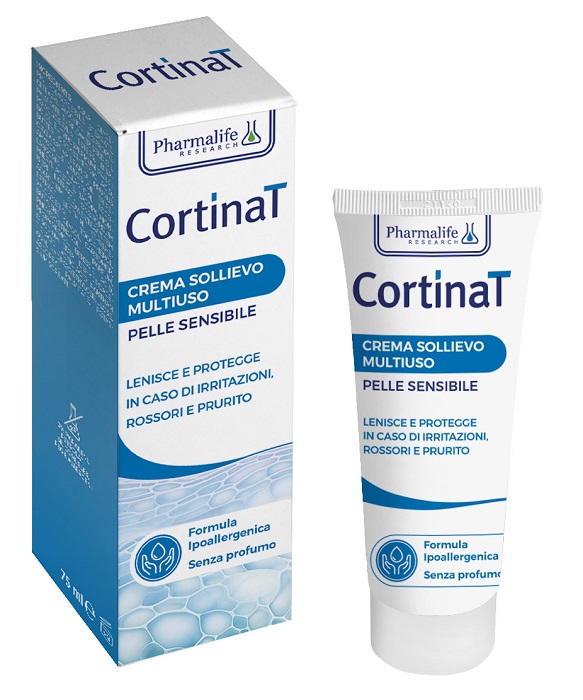 CORTINAT CREMA CON ESTRATTI DI LIQUIRIZIA E BACOPA 75 ML - Farmadillo