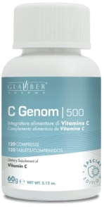 C-GENOM 500 GLAUBER 120 COMPRESSE - Farmadillo