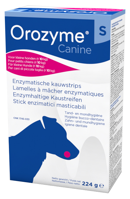 OROZYME CANINE STRISCE ENZIMATICHE MASTICABILI PER CANI DI TAGLIA PICCOLA - Farmadillo
