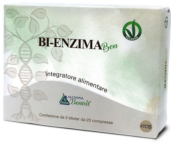 BI ENZIMA BEN 60 COMPRESSE - Farmadillo