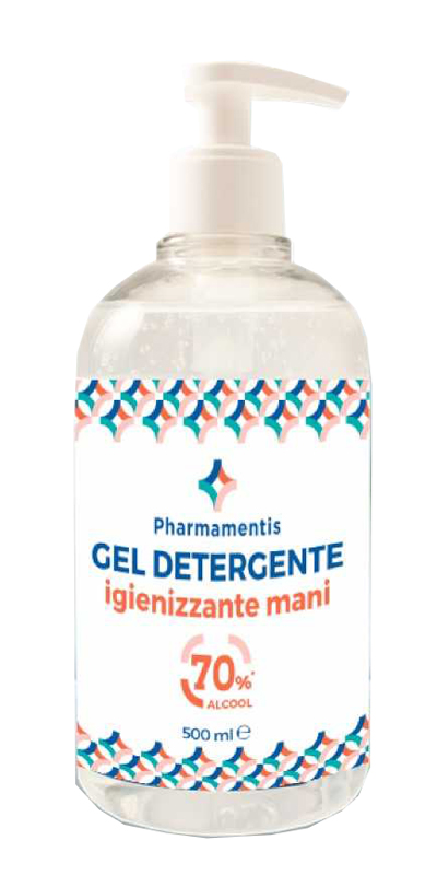 PHARMAMENTIS GEL DETERGENTE IGIENIZZANTE MANI 500 ML - Farmadillo