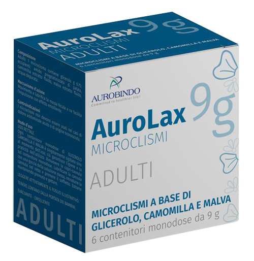 MICROCLISMI PER ADULTI AUROLAX 6 CONTENITORI 9 G - Farmadillo