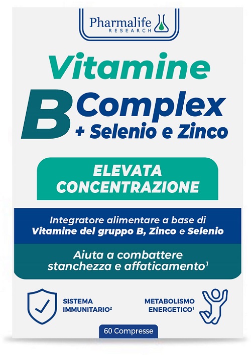 VITAMINA B COMPLEX 60 COMPRESSE VITACURVEG - Farmadillo