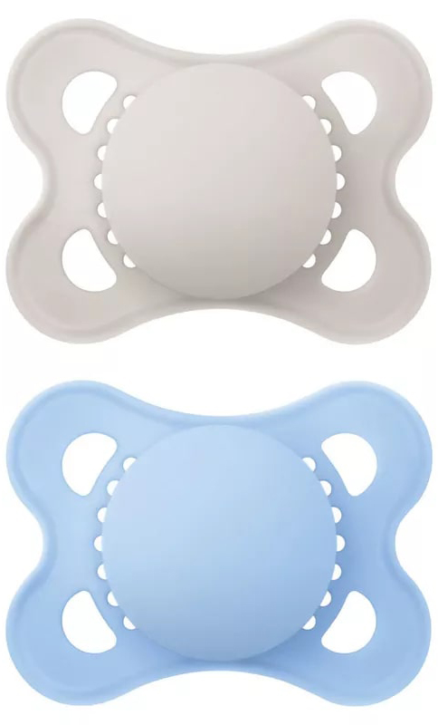 MAM SUCCHIETTO ORIGINAL 2-6 MESI SILICONE MASCHIO 2 PEZZI - Farmadillo