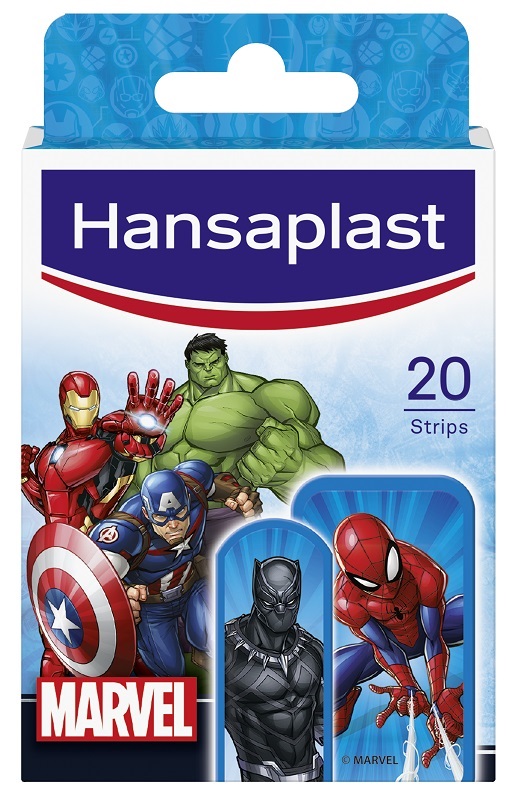 CEROTTO HANSAPLAST MARVEL 20 PEZZI - Farmadillo