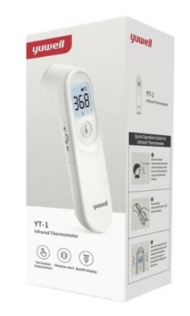 TERMOMETRO INFRAROSSI YT-1 1 PEZZO - Farmadillo