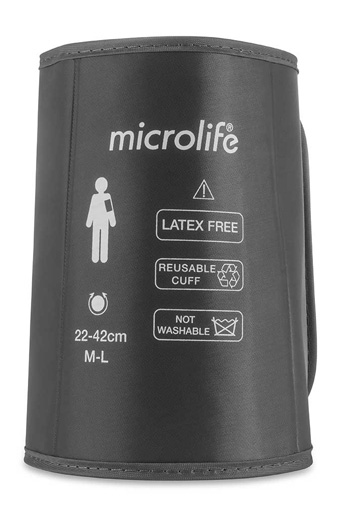 BRACCIALE MISURATORE DI PRESSIONE MICROLIFE UNIVERSALE RIGIDO 4G TAGLIA WR 2242C - Farmadillo