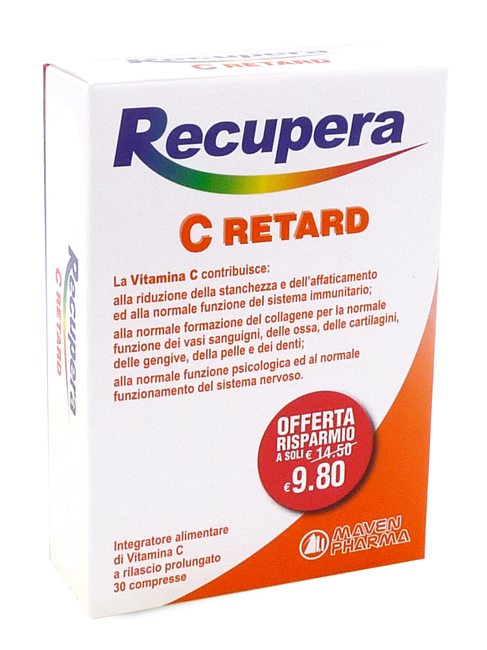 RECUPERA C RETARD 30 COMPRESSE - Farmadillo