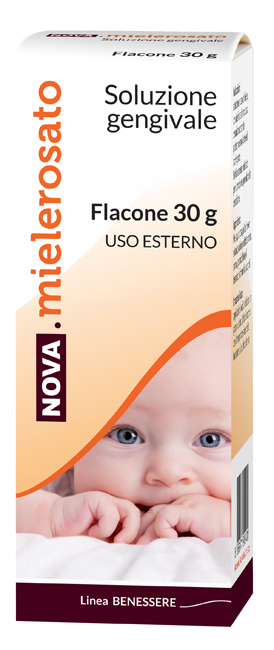 NOVA MIELEROSATO SOLUZIONE GENGIVALE 30 G - Farmadillo