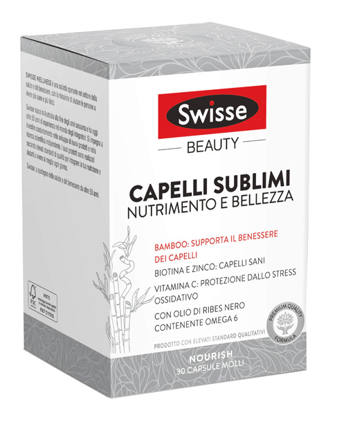 SWISSE CAPELLI SUBLIMI 30 CAPSULE - Farmadillo