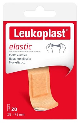LEUKOPLAST ELASTIC 72X28 20 PEZZI - Farmadillo