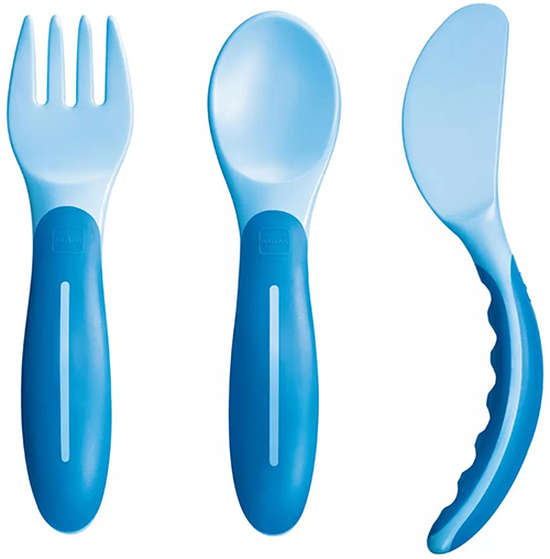 MAM BABYS CUTLERY 6+ MASCHIO - Farmadillo