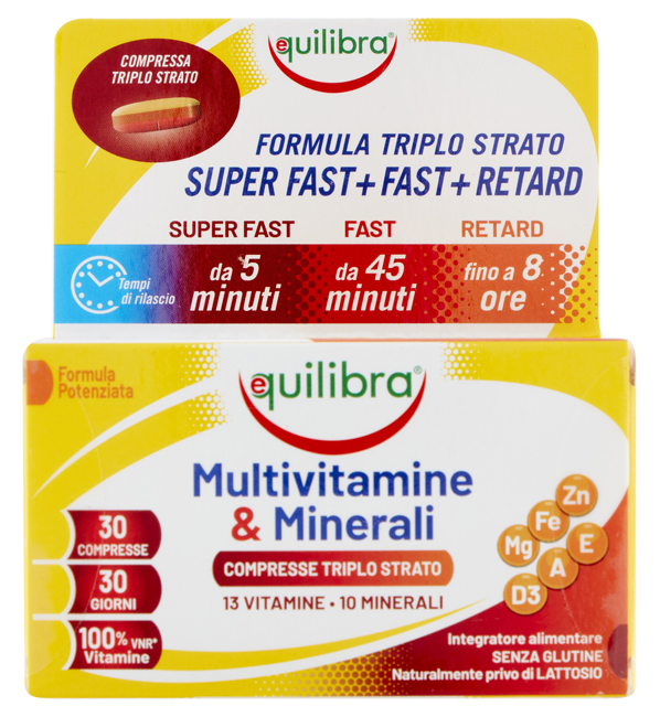 MULTIVITAMINE&MINERALI 30 COMPRESSE - Farmadillo