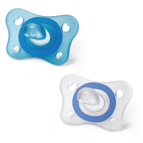 CHICCO GOMMOTTINO BOY SILICONE 2-6 MESI 2 PEZZI ITA C - Farmadillo