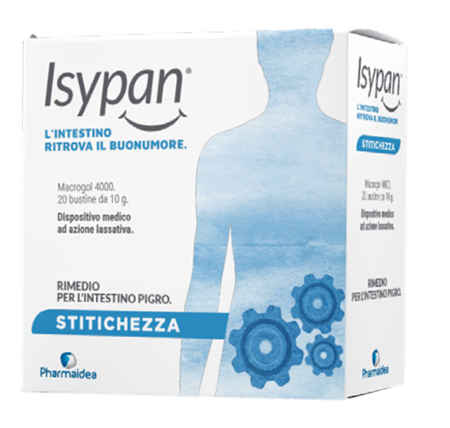 ISYPAN STITICHEZZA MACROGOL 4000 20 BUSTINE 10 G - Farmadillo