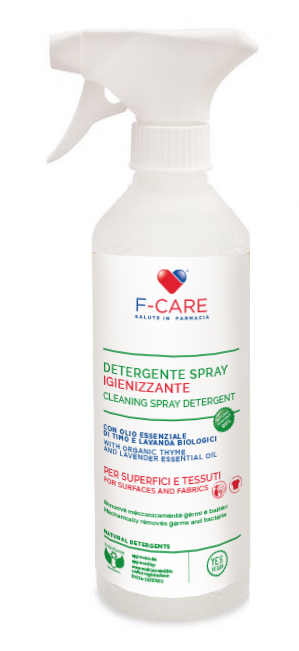 F CARE SPRAY IGIENIZZANTE BIO 500 ML - Farmadillo