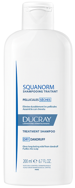 SQUANORM SHAMPOO TRATTANTE ANTIFORFORA FORFORA SECCA 200 ML - Farmadillo