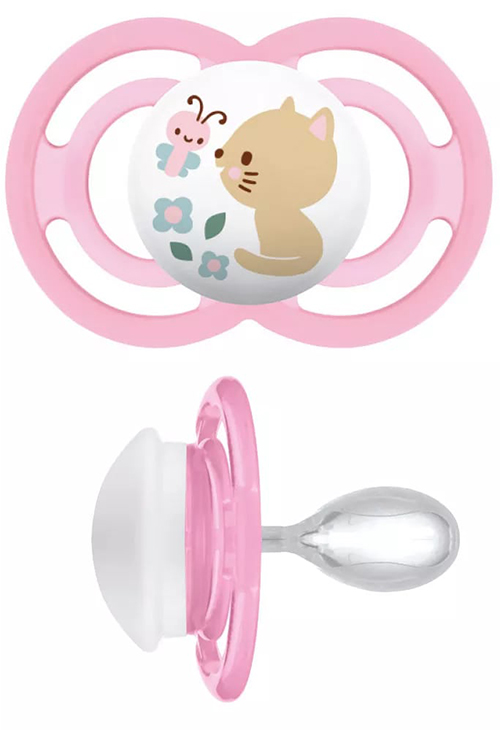 MAM SUCCHIETTO PERFECT 16+ SILICONE SINGLE BOX FEMMINA - Farmadillo