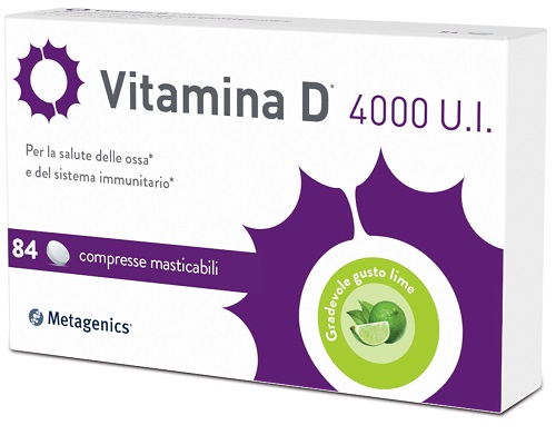 VITAMINA D 4000UI 84 COMPRESSE - Farmadillo