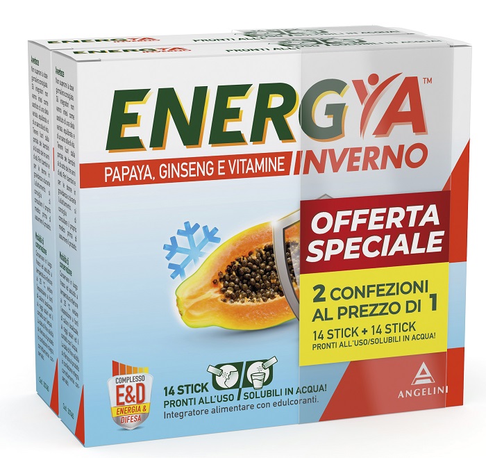 ENERGYA INVERNO BIPACK 14+14 STICK - Farmadillo