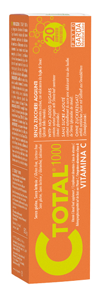 C TOTAL 1000 VITAMINA C 20 COMPRESSE EFFERVESCENTI - Farmadillo