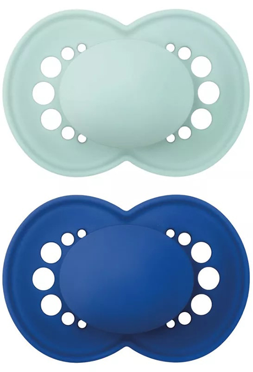 MAM ORIGINAL 6+ SILICONE MASCHIO 2 PEZZI - Farmadillo