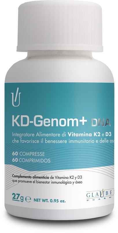 GLAUBER PHARMA KD-GENOM+ DNA 60 COMPRESSE - Farmadillo