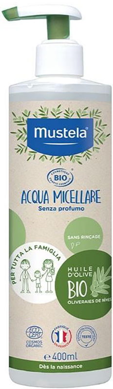 MUSTELA ACQUA MICELLARE BIO 400 ML - Farmadillo