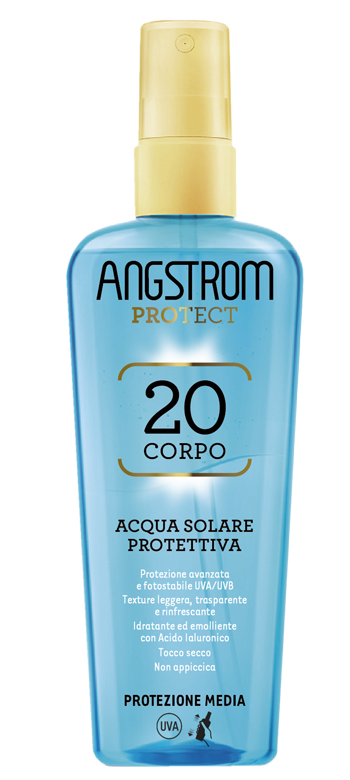 ANGSTROM ACQUA SOLARE PROTETTIVA SPF 20 140 ML - Farmadillo