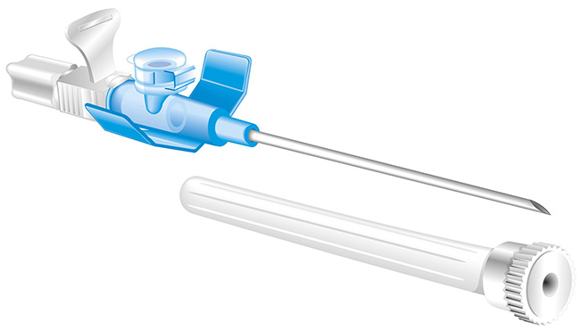 AGO CANNULA A 2 VIE STERILE MONOUSO VENOPIC FEP GAUGE 22X25 1 PEZZO - Farmadillo