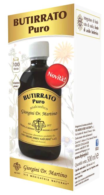 BUTIRRATO PURO LIQUIDO ANALCOLICO 500 ML - Farmadillo