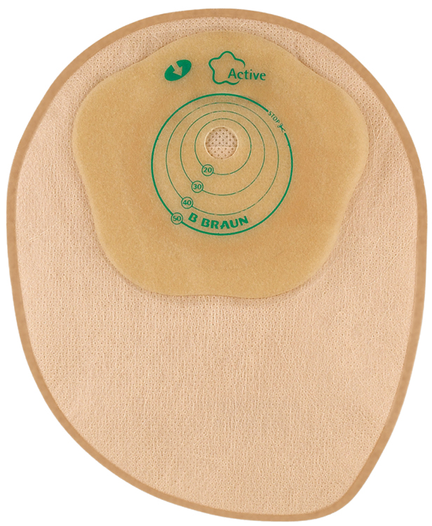 SACCA COLOSTOMIA FLEXIMA ACTIVE MIDI BEIGE FINESTRA ISPEZIONABILE RITAGLIABILE 15-50MM 30 PEZZI - Farmadillo