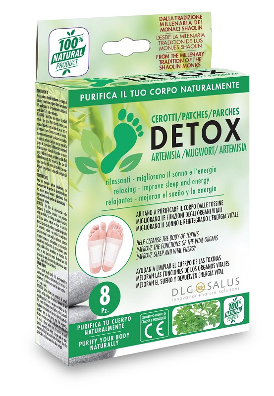 CEROTTI DETOX PIEDI ARTEMISIA 8 PEZZI - Farmadillo