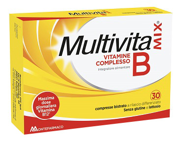 MULTIVITAMIX VIT COMPLESSO B 30 COMPRESSE BISTRATO - Farmadillo