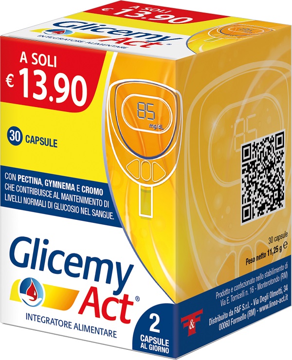 GLICEMY ACT 30 CAPSULE - Farmadillo