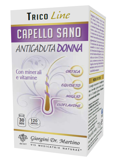 CAPELLO SANO ANTICADUTA DONNA 120 PASTIGLIE - Farmadillo
