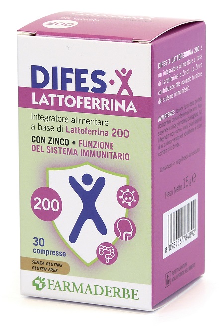 DIFES X LATTOFERRINA 200 30 COMPRESSE - Farmadillo