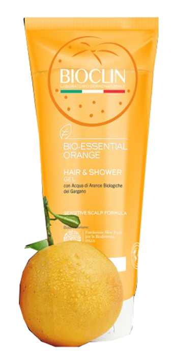 BIOCLIN BIO ESSENTIAL ORANGE HAIR & SHAMPOO 200 ML - Farmadillo